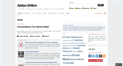 Desktop Screenshot of adrian-britton.com